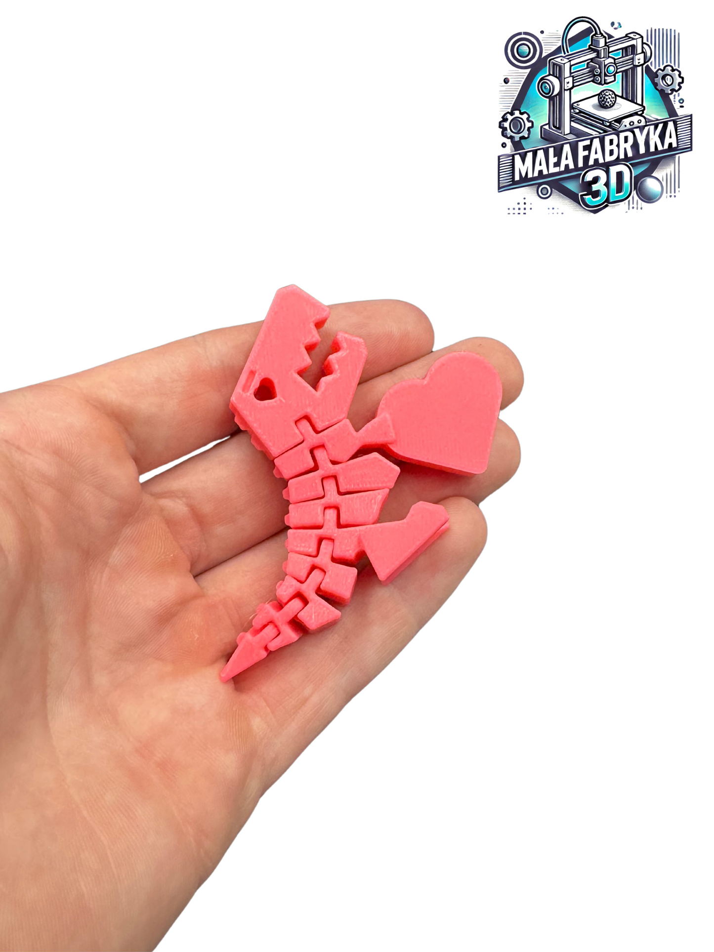 TREX Z SERDUSZKIEM BRELOK