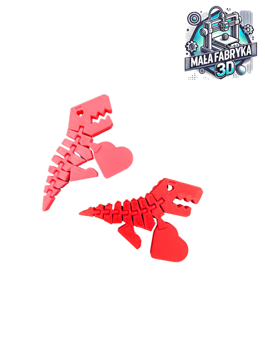 TREX Z SERDUSZKIEM BRELOK