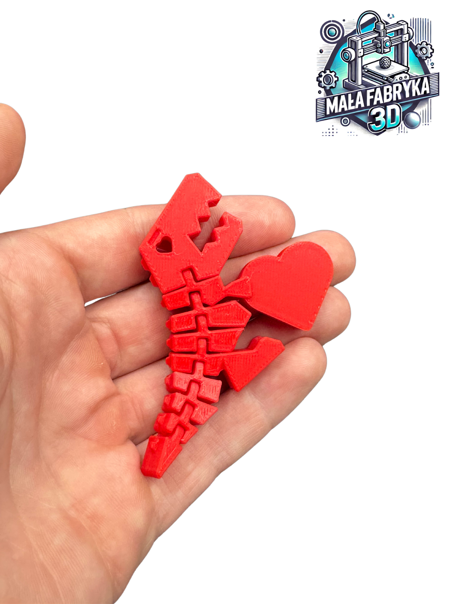 TREX Z SERDUSZKIEM BRELOK